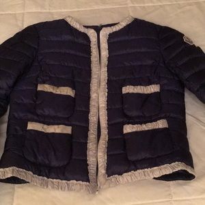 Moncler Jacket- navy blue size 0 women